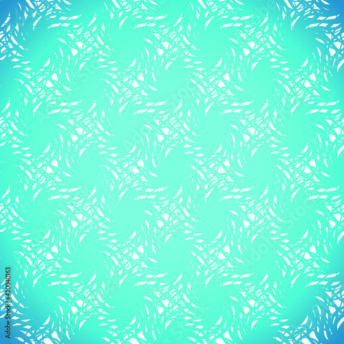 seamless blue abstract pattern. water surface with highlights. tile. © marsela564