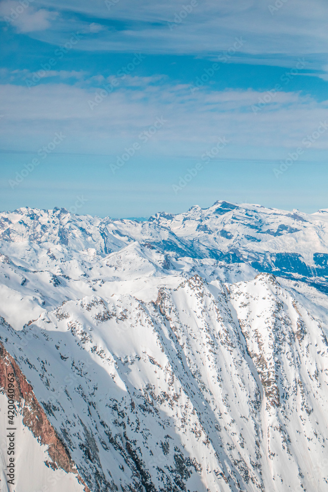 swiss landscape from helicopter swiss landscape from helicopter