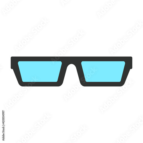 Eye glasses vector fashion illustration black frame design isolated white. Retro eye glasses optical lens silhouette vision icon object. Plastic spectacle accessory look symbol frame. Eyeglass shape