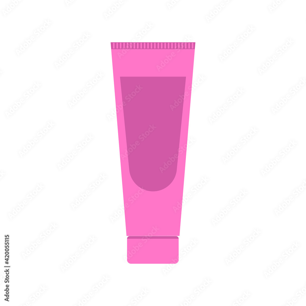 Cosmetic bottle beauty vector illustration icon care design. Product cosmetic bottle skin flat spa symbol hygiene health isolated white icon. Female container tube object package skincare beauty Cosmetic bottle beauty vector illustration icon care design. Product cosmetic bottle skin flat spa symbol hygiene health isolated white icon. Female container tube object package skincare beauty