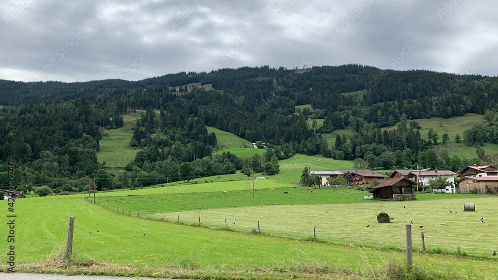 Landscape view Austria