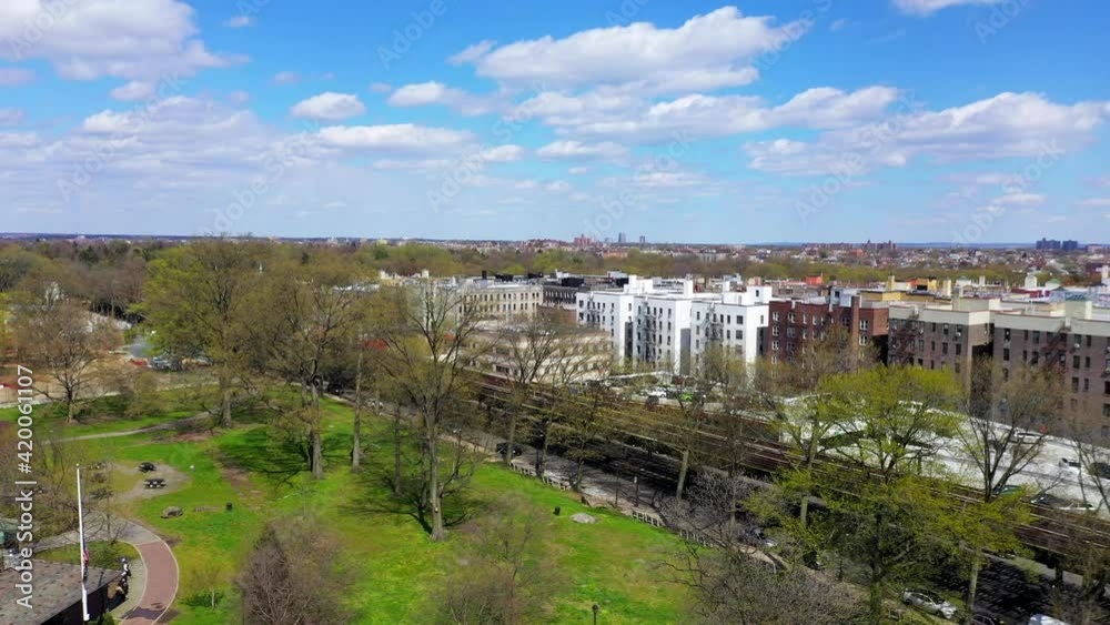 Scenic Pan View of Downtown Norwood - Bronx, NY Scenic Pan View of Downtown Norwood - Bronx, NY