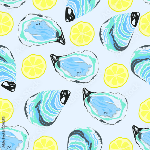 Oysters pattern
