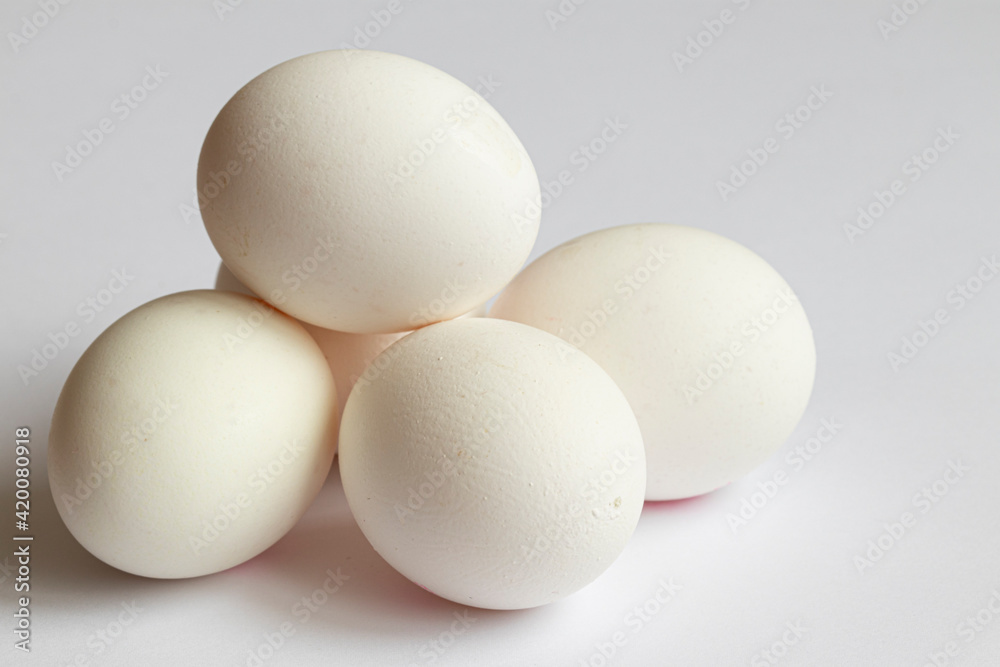 Large selection of fresh chicken eggs for cooking. Large selection of fresh chicken eggs for cooking.