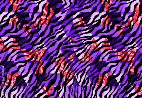 abstract animal skin pattern vector  