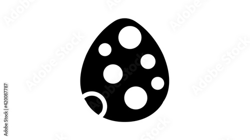 egg dinosaur glyph icon animation photo