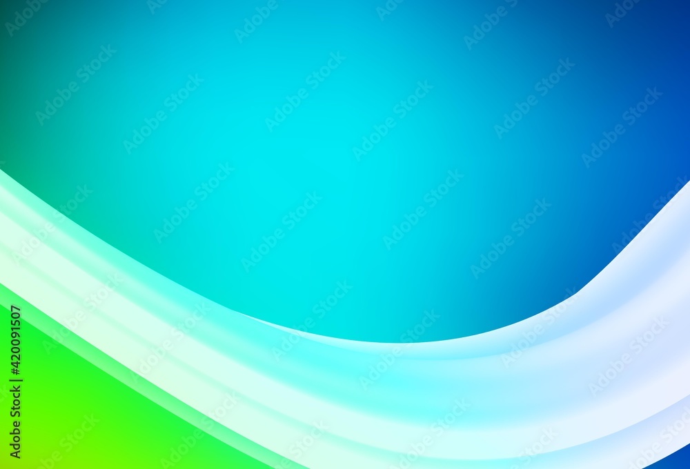 Light Blue, Green vector blurred bright pattern. Light Blue, Green vector blurred bright pattern.