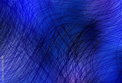 Light BLUE vector layout with bent lines.