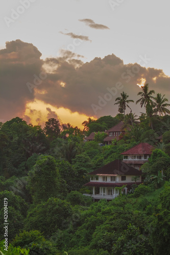Obraz na płótnie views of the Campuhan hills, Bali, Indonesia w salonie