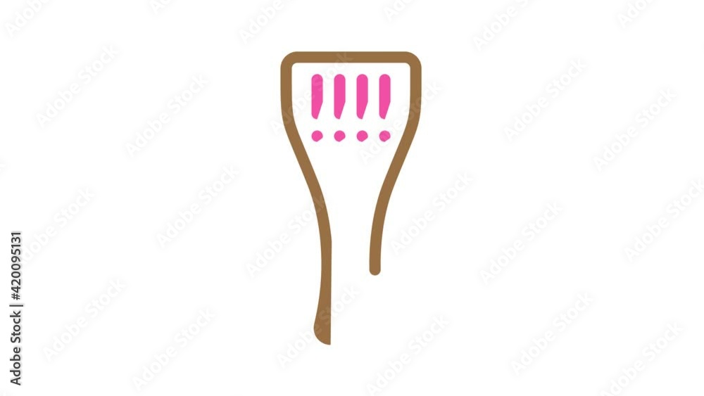 tailpiece violin color icon animation