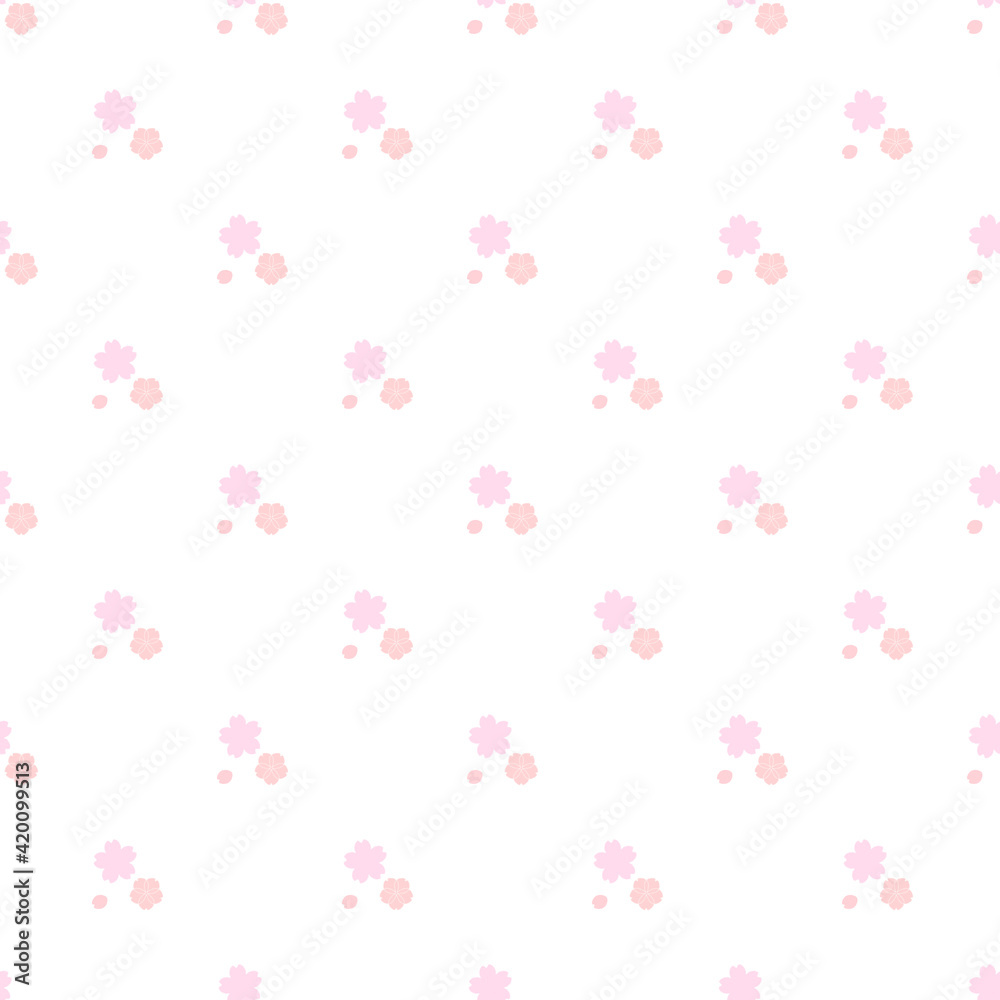 桜 花びら 可愛い シームレス パターン イラスト 桜 花びら 可愛い シームレス パターン イラスト