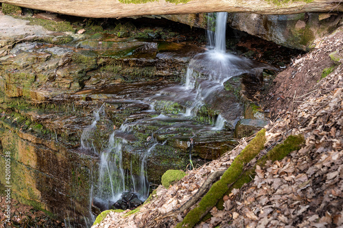 Wasserfall in der Margarethenschlucht bei Neckargerach photo