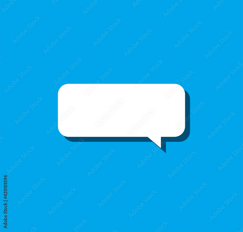 Speech bubble, speech balloon. Think & talk icon vector. Speech bubble, speech balloon. Think & talk icon vector.