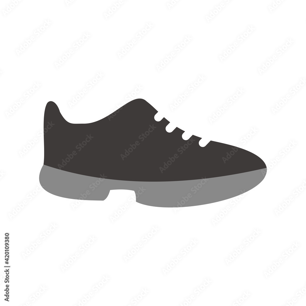 Shoe icon vector illustration sign Shoe icon vector illustration sign