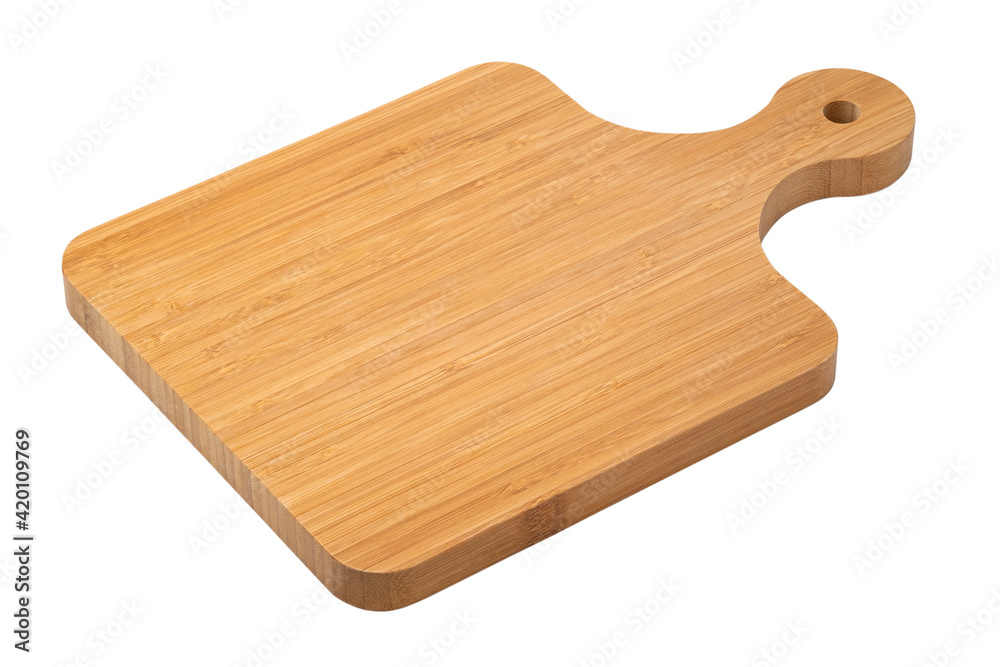 chopping board isolated on white background with clipping path. chopping board isolated on white background with clipping path.