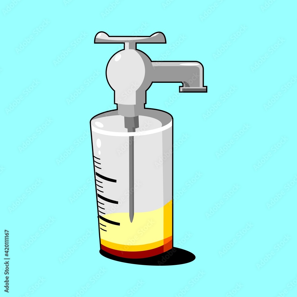 vector illustration of a bottle zenitizer vector illustration of a bottle zenitizer