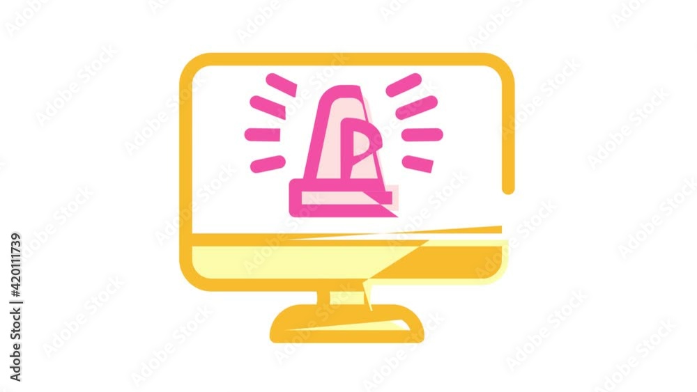 project deadlines are approaching color icon animation project deadlines are approaching color icon animation