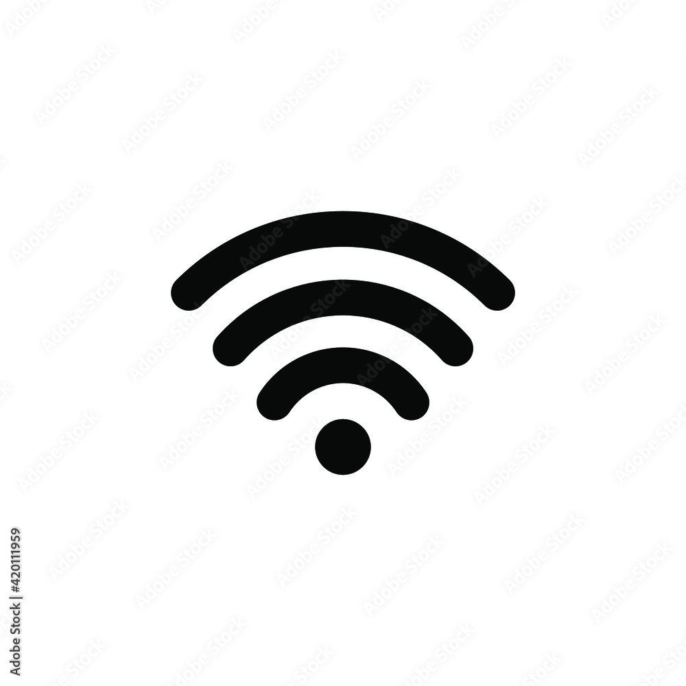 wifi icon, wifi icon vector, in trendy flat style isolated on white background. wifi icon image, wifi icon illustration wifi icon, wifi icon vector, in trendy flat style isolated on white background. wifi icon image, wifi icon illustration