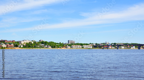 Russia, the city of Kostroma. View from the Volga
