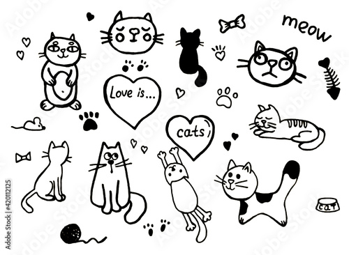 set of cats