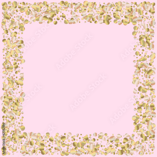 Bronze Splash Golden Pink Background. Paper
