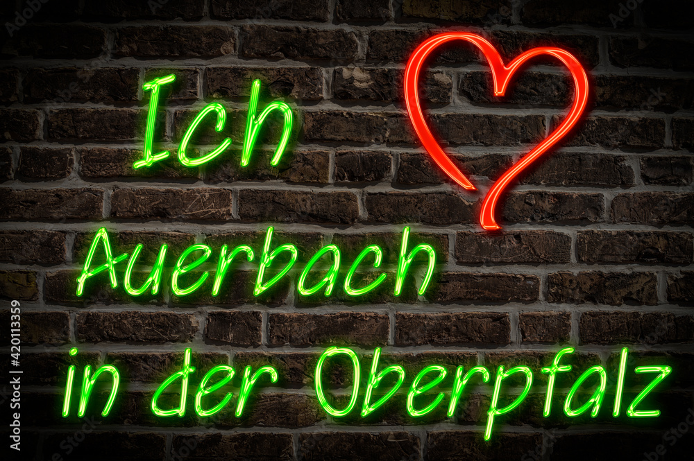 Obraz premium Auerbach in der Oberpfalz