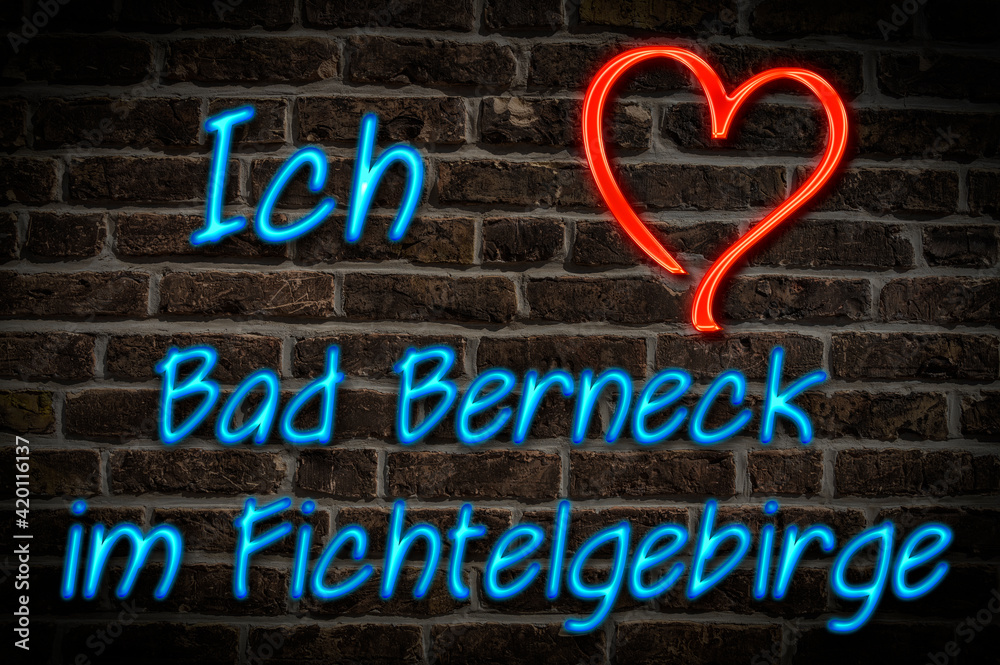 Obraz premium Bad Berneck im Fichtelgebirge