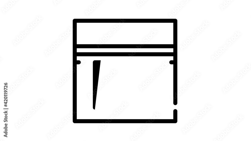 kaaba muslim religion building black icon animation kaaba muslim religion building black icon animation