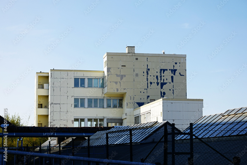 Lüdenscheid Fabrikgebäude in der Stadt