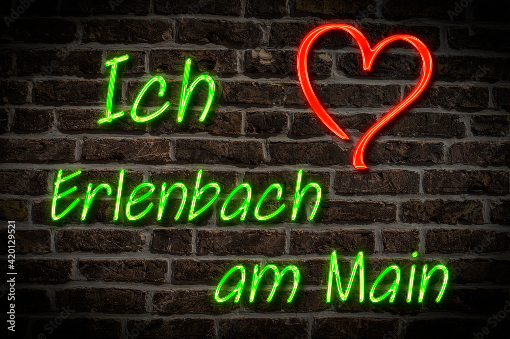 Obraz premium Erlenbach am Main