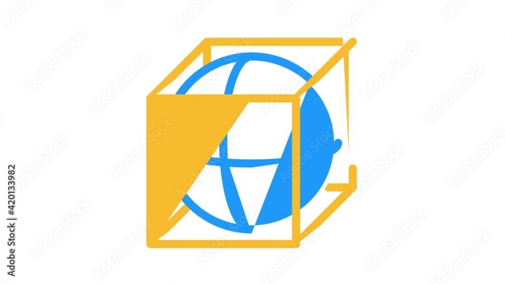 complex details color icon animation complex details color icon animation
