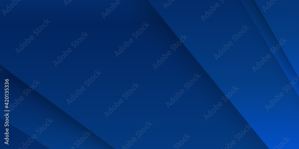 Modern shiny dark blue paper background with dark 3d layered line triangle texture in elegant website or textured paper design
