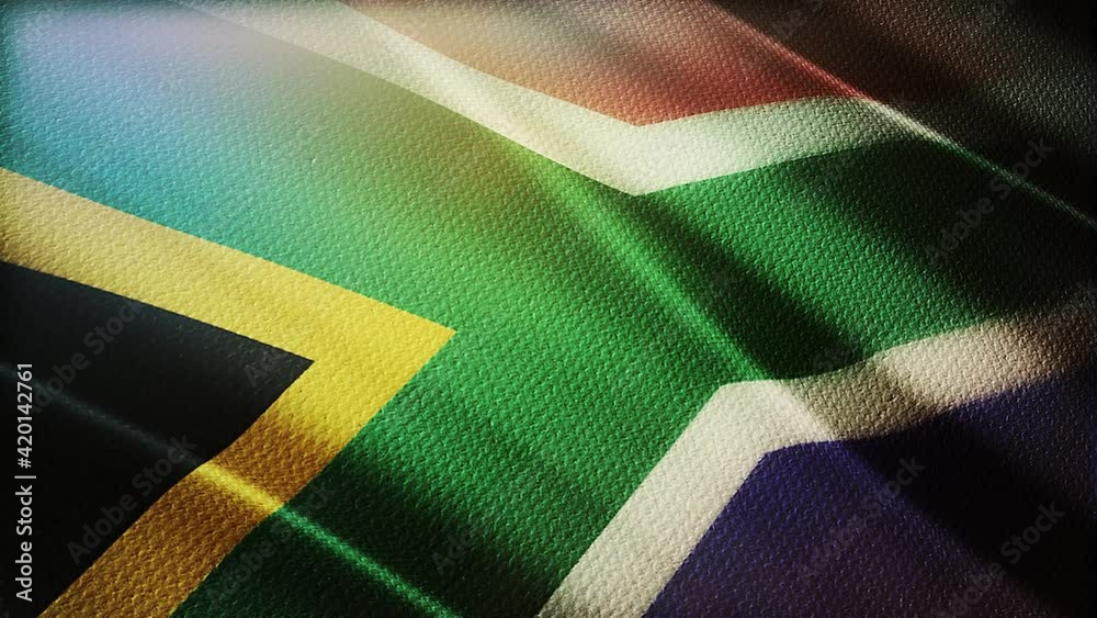 South Africa Flag Is Waving 3d Animation South Africa Flag Waving In South Africa Flag Is Waving 3d Animation South Africa Flag Waving In
