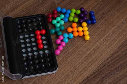 a handy set of IQ puzzle balls