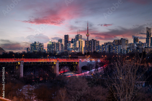Photography Beautiful Skyline Toronto