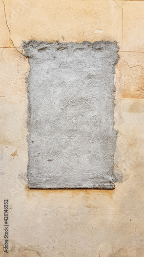 old wall with texture photo