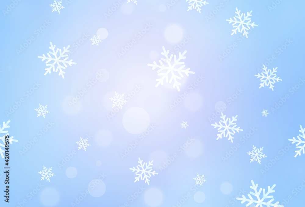Light Pink, Blue vector backdrop in holiday style. Light Pink, Blue vector backdrop in holiday style.
