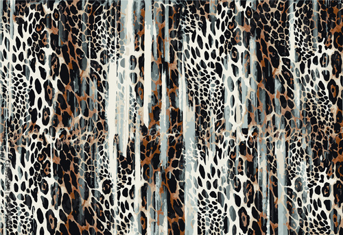abstract animal skin pattern vector
