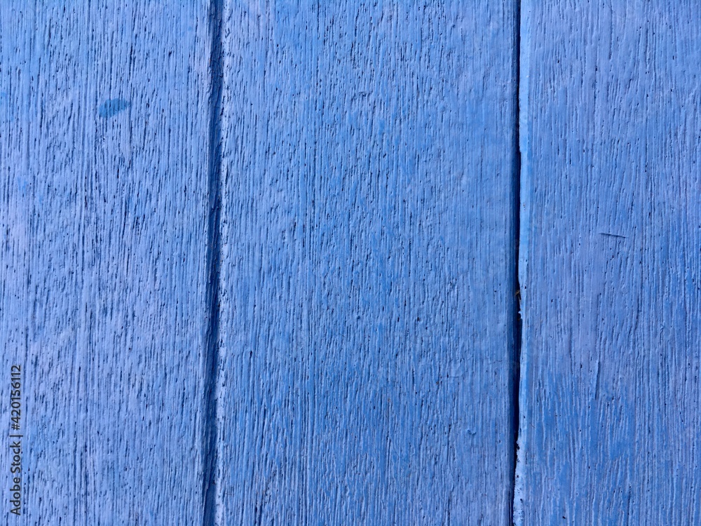 Obraz premium blue wooden background