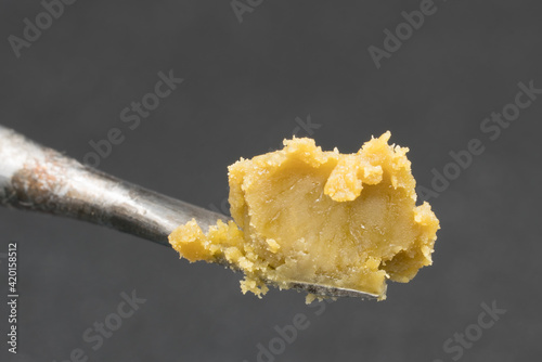 Rosin derived from cannabis flower