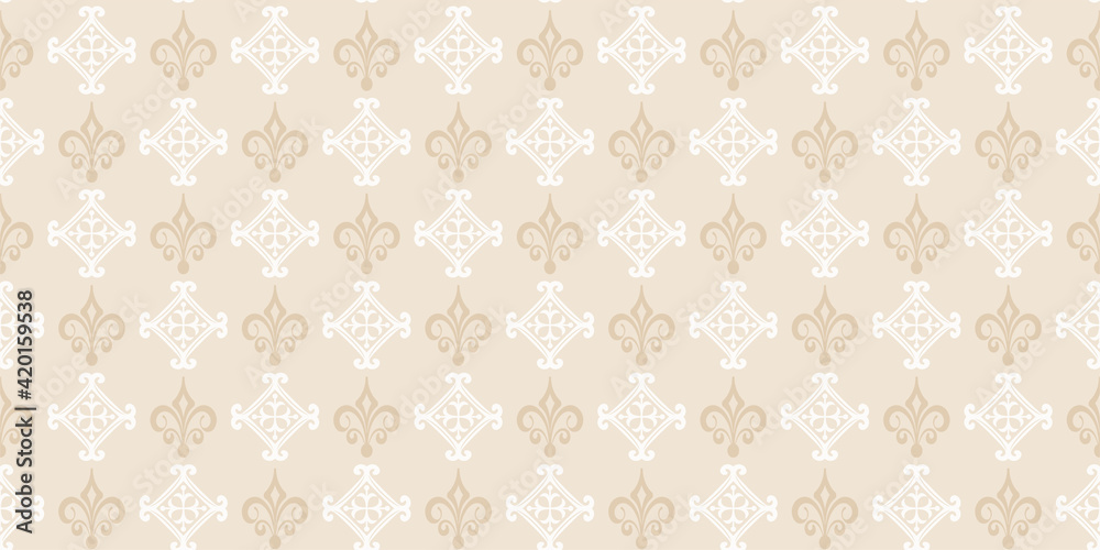 background wallpaper beige pattern seamless vector image