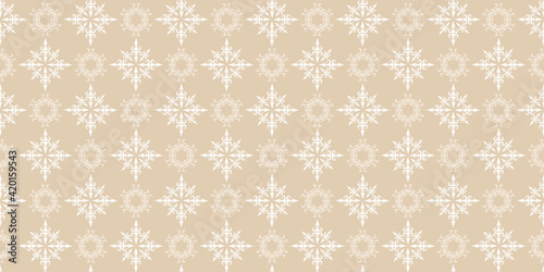 christmas background wallpaper beige pattern seamless vector graphic