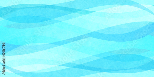 海　波　夏　背景