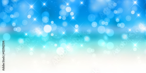 海　夏　風景　背景
