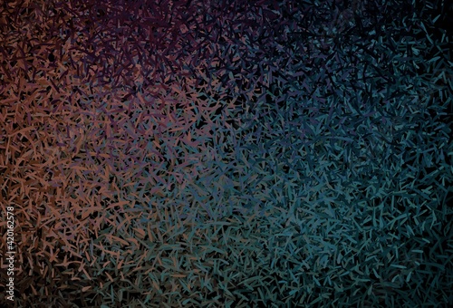 Dark Blue, Red vector background with stright stripes.