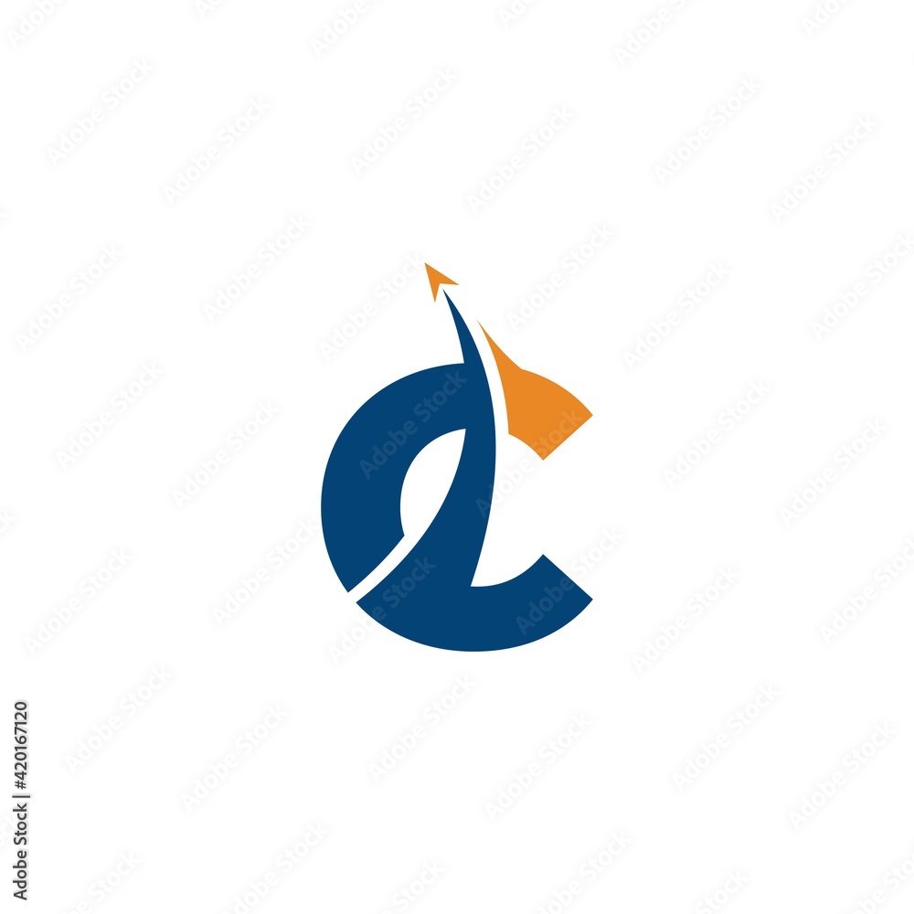Letter Y arrow logo icon vector Letter Y arrow logo icon vector