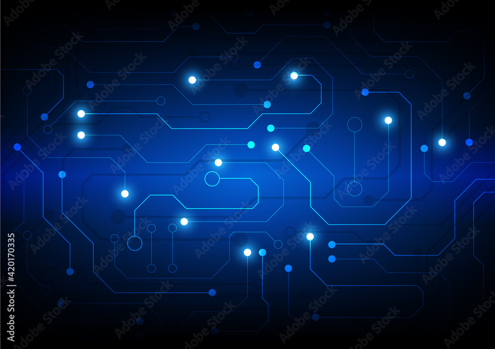 Circuit technology background with hi-tech digital Circuit technology background with hi-tech digital