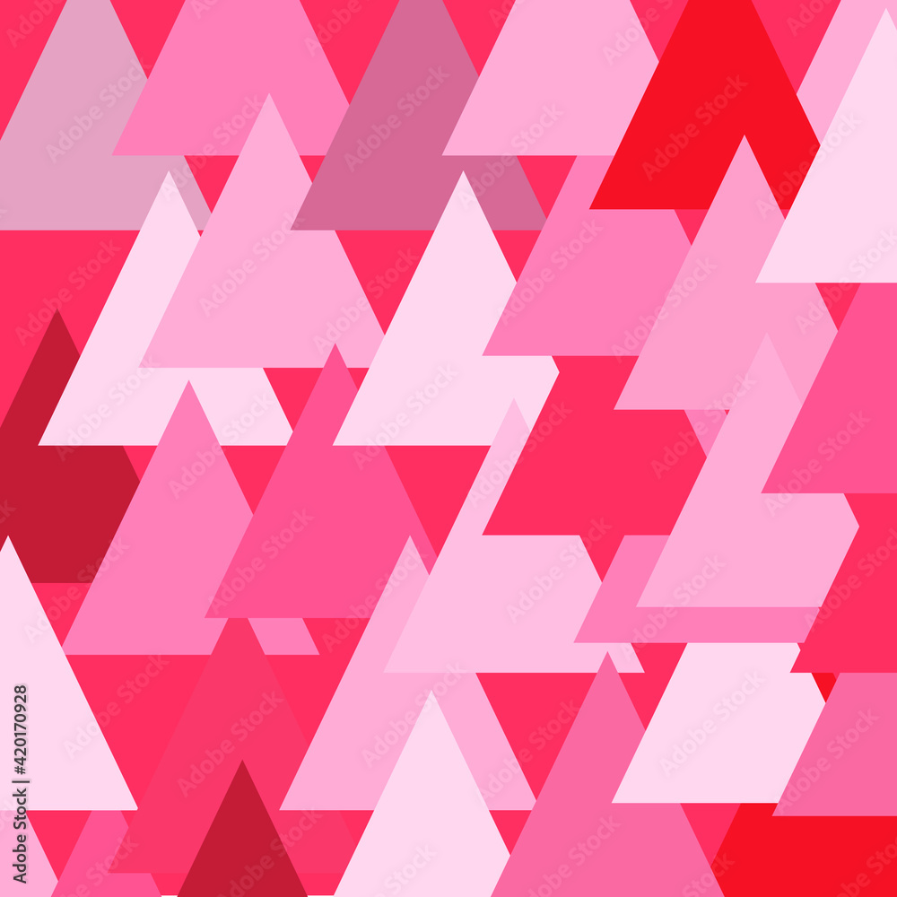 geometric pink tone background. Triangle concept. geometric pink tone background. Triangle concept.