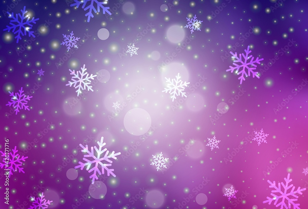 Dark Purple vector layout in New Year style. Dark Purple vector layout in New Year style.