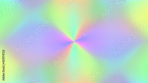 Εκτύπωση καμβά An abstract iridescent blur background image.